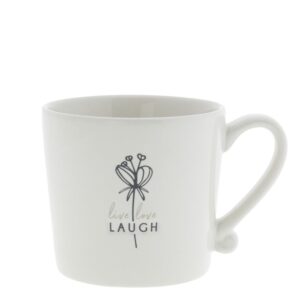 Hrnček White/Live love laugh