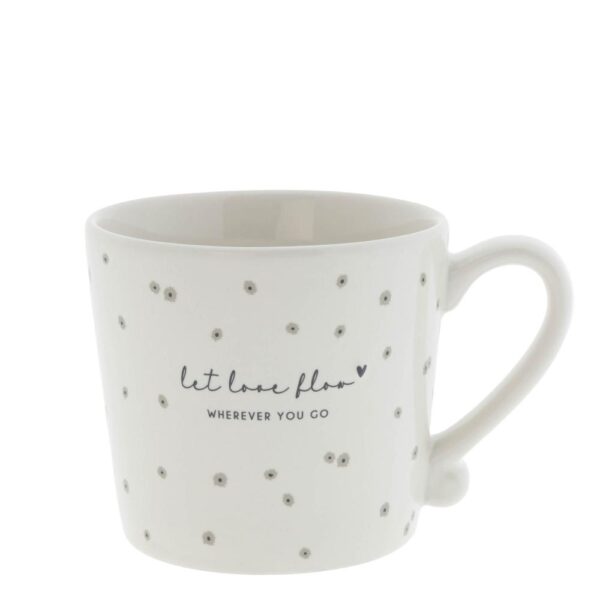 Hrnček White/Let love flow